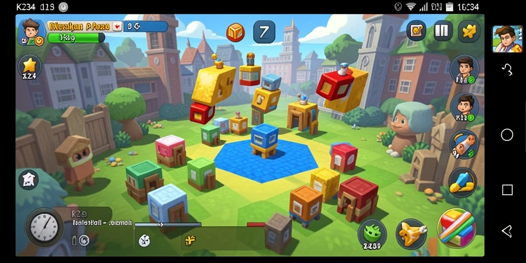 Tampilan gameplay K234 yang menantang dan menarik.