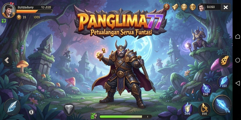 Gameplay seru PANGLIMA77 yang membawa Anda berpetualang.