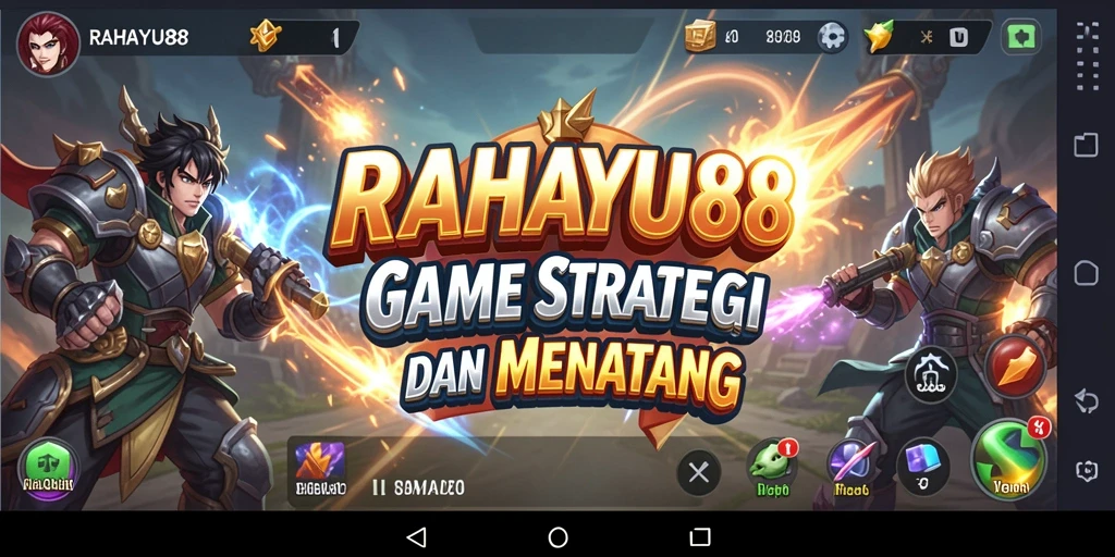 Screenshot gameplay RAHAYU88 menampilkan strategi yang mendebarkan.