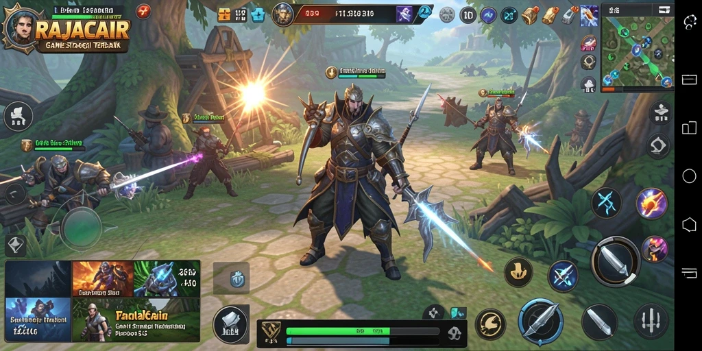 Tampilan gameplay RAJACAIR yang mengesankan dan interaktif.