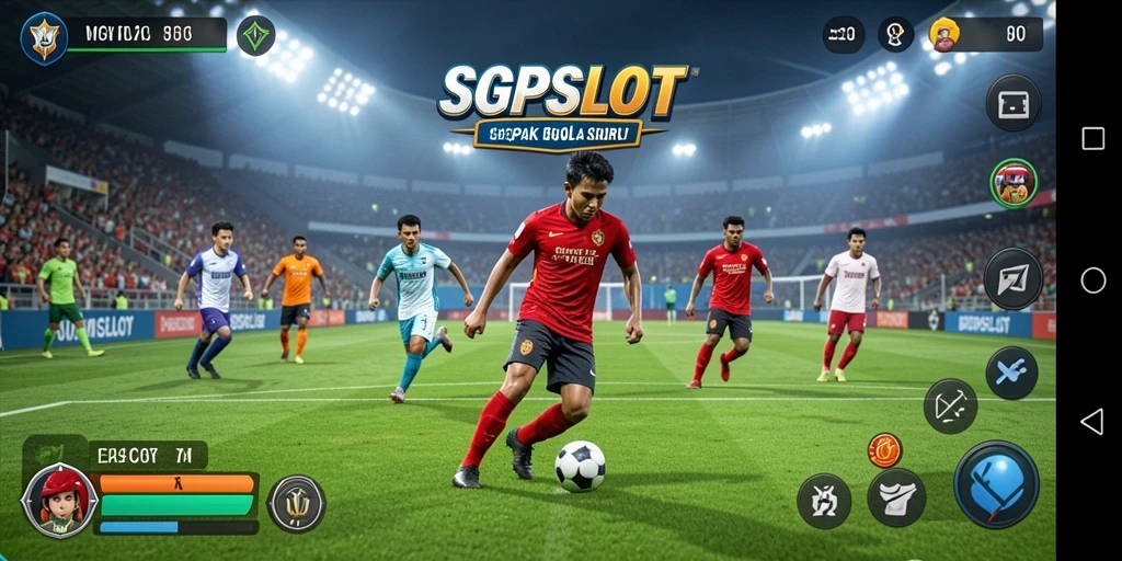 Tampilkan gameplay intens dalam permainan sepak bola SGPSLOT.