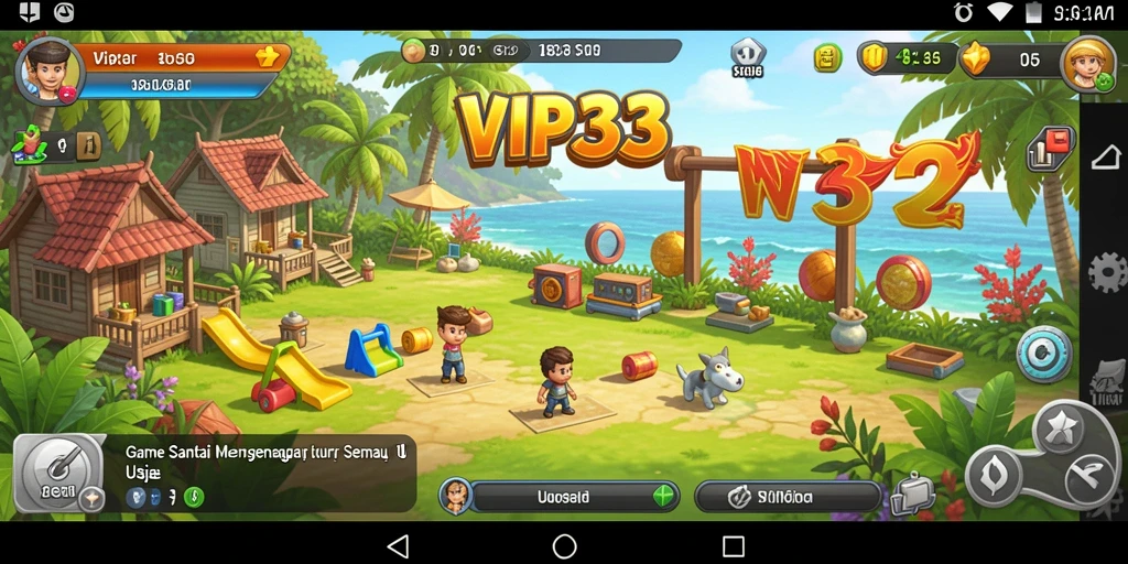 Tampilan gameplay <strong>VIP333</strong> yang seru dan interaktif dalam permainan Casual.